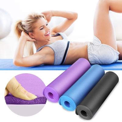 China Mat Manufacturer High Density Non Slip Yoga Mat Manufacturer High Density Non Slip 15mm NBR Yoga Mat For Exercise for sale