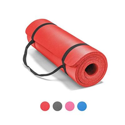 China Wholesale high quality NBR eco custom printed non slip friendly exercise pilates nbr yoga mat for sale