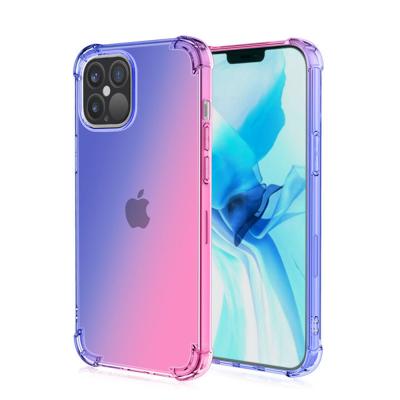 China Wholesale Soft Colorful Anti-fall TPU Phone Case With Double Layer Bumper Protection For iPhone 13 Pro Max for sale