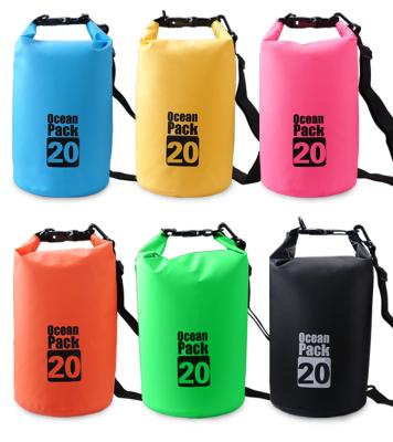 China 2021 Hot Selling Amazon Waterproof Bag, Ocean Pack Waterproof Dry Bag Backpack Water Proof Floating Dry Bag Keeps Dry Gear With Adjustable Strap for sale