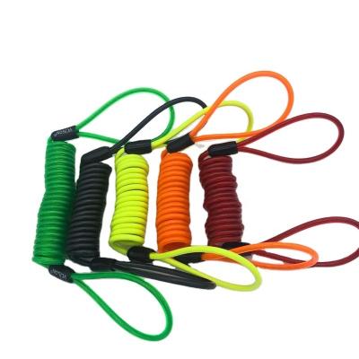 China Top Quality 304 Grade sling steel rigging clip forged Wire Rope Helmet anti-theft rope for sale