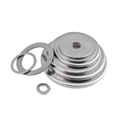 China Spring steel Stainless Shim Washers Thin Flat plain SS304 Customized for sale