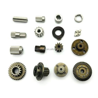 China Brass Bronze Sintered Metal Parts Angle Grinder Steel Spur Gear for sale