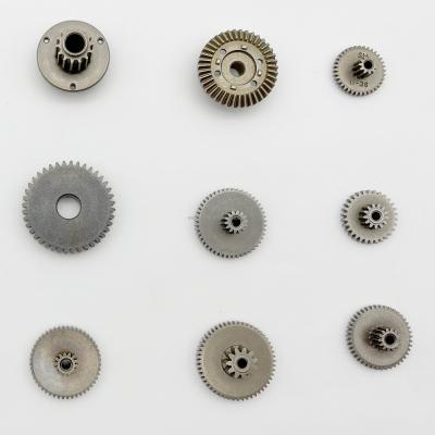 China Small Sintered Metal Bearings Spur Gear Sprockets Cnc Lathe Parts for sale