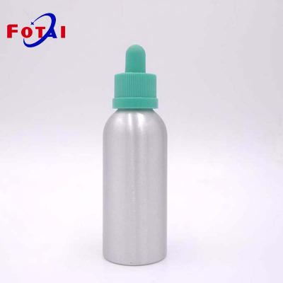 China 100ml Recycled Material Aluminum Bottles Pharmaceutical Liquid Medicine, E Liquid Oil for sale