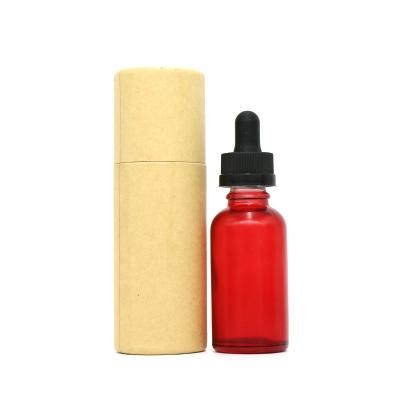 China Recycled Material Lift Kraft Paper Packaging Tubes For Essential Oil / Olive Oil for sale