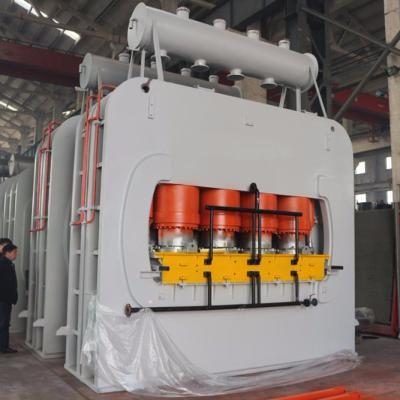 China Factory Plywood Machinery 2000Ton Short Cycle Melamine Laminate Hot Press Machine for sale