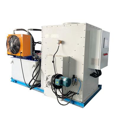 China Truss China GEELONG Wood Powder Hydraulic Briquetting Machine Low Cost Hydraulic Horizontal Saw Dust Briquetting Machine for sale