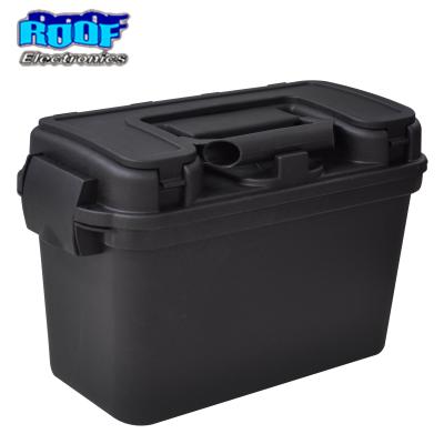 China Two Compartments Plastic Plastic Large Tool Box Military Ammo Case for sale