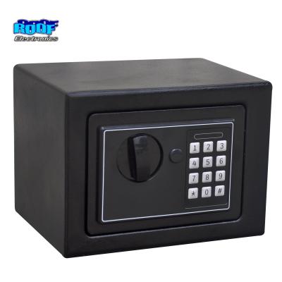 China ROOF LED Mini Digital Safe Box Solid Steel Bottom for sale