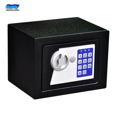 China Hot Selling High Quality Solid Steel Mini Electronic Safe Box for sale