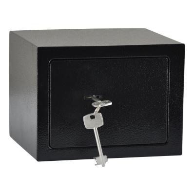 China Home Safes T-17K Mini Money Deposit Box Small Stash Box ROOF Solid Steel Mechanical Key Lock for sale