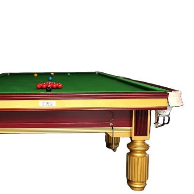 China Leather Pocket Imported Custom More Style Full Size Universal Snooker Pool Table for sale