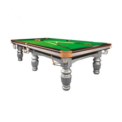 China Cowhide Pocket Factory Direct Sales Various Styles 7ft 8ft 9ft 10ft 12ft Modern Custom Slate Bed Pool Table for sale