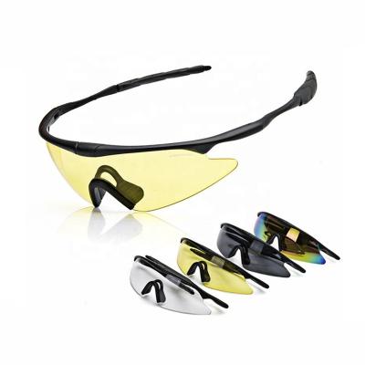 China Outdoor Sport Anti UV Safety Glasses Increasing Driving Eyewear Shooting Motorcycling Sunglasses Sports Eyewear UV Protective Glasses for sale