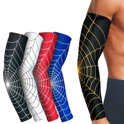 China Adult Printed Breathable Elbow Gym Support Brace Pads For Baseball Basketball Football Cycling Golf for sale