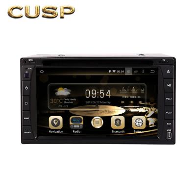 China Automotive SHARP Big Screen For Universal 6.2 Inch 4G64G Car Multimedia NAVIGATION DSP ANDROID CAR GPS DVD CarPlay for sale