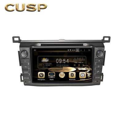 China Automotive SHARP Big Screen For TOYOTA RAV4 2013 - 8Inch 4G64GCar Multimedia NAVIGATION DSP Car Stereo ANDROID CAR GPS DVD CarPlay for sale