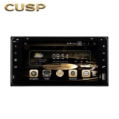 China Automotive SHARP Big Screen For TOYOTA FJ CRUISER 6.95Inch 4G64G Car Multimedia NAVIGATION DSP ANDROID Car GPS DVD CarPlay for sale