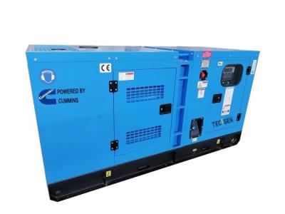 China Single Phase Dg Cummins Silent Genset 60Hz Cummins Generators 20kW 30kVA Prime for sale