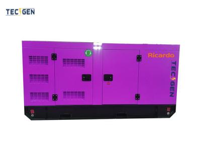 China Ricardo 100kVA Standby Generator Silent Generators With 4 Cylinder Diesel Engine Backup Use for sale