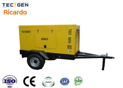 China 75kW Mobile Trailer Generator Ricardo Generator With Trailer For Easy Moveable Operation for sale