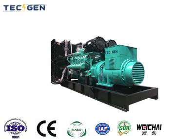 China Prime 800kW Genset Open Type Diesel Generator With 12 Cylinder Diesel Engine For Backup Power for sale