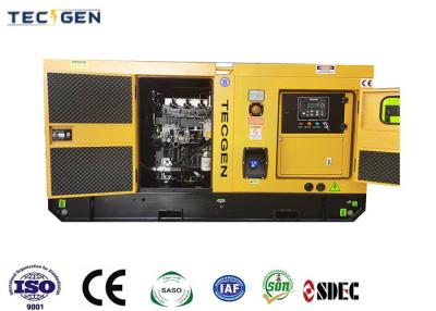 China Soundproof 63kVA SDEC Genset 50Hz Diesel Generator With 4 Cylinder Water Cooled Diesel Engine for sale