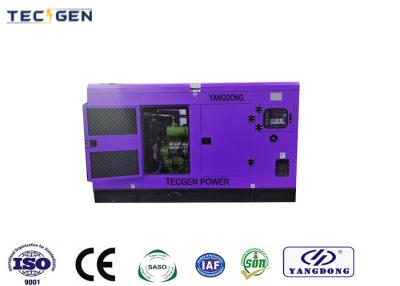 China Single Phase 38kW Yangdong Genset 60Hz Generator With Canopy For Emergency Use for sale