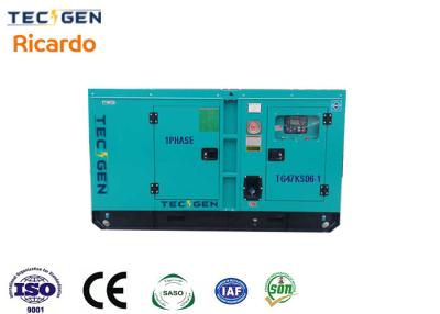 China Single Phase 37kW Ricardo Generator Silent Genset With K4102ZD Diesel Engine For Backup Use for sale