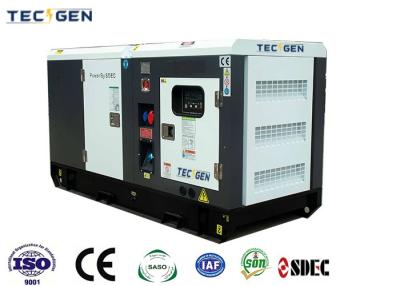 China 4 Cylinder 16kW Generator Set Silent Enclosed Generator Powered By SDEC Engine For Rental for sale