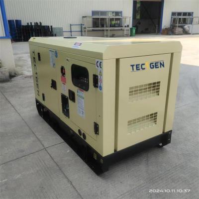 China Three Phase 15kW Genset Baudouin Generator With Soundproof Canopy For Outdoor Use for sale