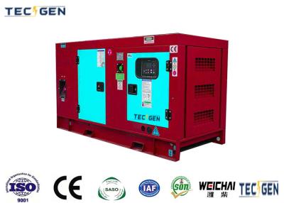 China Diesel 30kW Electric Generator Silent Weichai Genset With Watercooled Engine For Construction Sites for sale