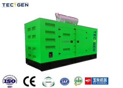 China Silent type 550kW generator set Yuchai diesel gensets for commercial buildings use for sale