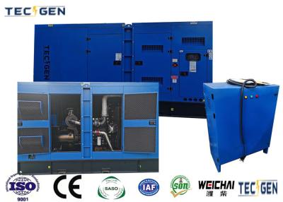 China Silent type 300kW genset Weichai diesel generator with 630A ATS box for automatically transfers loads for sale