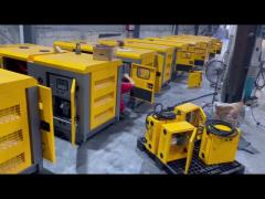 Heavy duty silent / open diesel genset from tecgen power