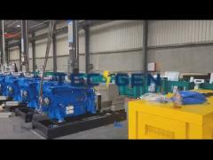 Marine Diesel Generator 150kW Weichai Marine Diesel Generator With Sea water Heater Exchanger