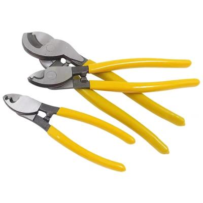 China Hand Tool Cable Scissors Wire Stripper Cutter Pliers Stripping Pliers Electrician Professional Cable Scissors for sale