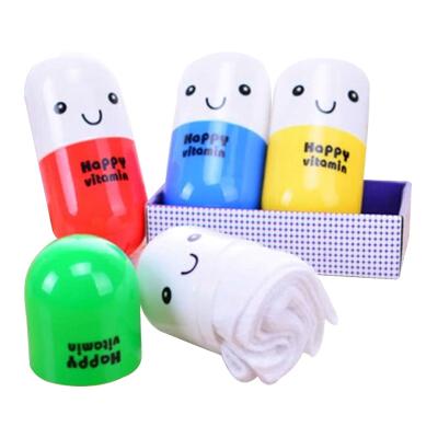 China SUPER CHEAP100 Cotton White Capsule QUICK DRY Compressed Towels for sale