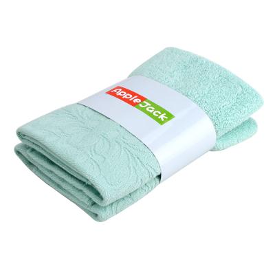 China QUICK DRY Yarn Dyed Cool Cotton Face Towels for sale