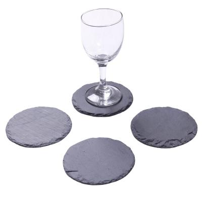 China Sustainable Sales Slate Coasters Sets Whole Round for sale