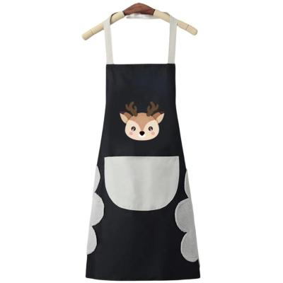 China Fashionable Make New Apron Mandiles Premium Chef Apron Denim Cross Back Apron For Weeder&Cooking&Cleaning for sale