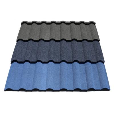 China China Waterproof Fireproof Wholesale Roofing Tiles Manufactures Classic Roof Tile-Stone Metal Coated Roof Tile for sale