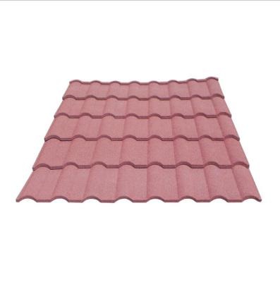 China Nigeria Waterproof Fireproof Hot - Selling Metal Clad Colored Roof Tiles for sale