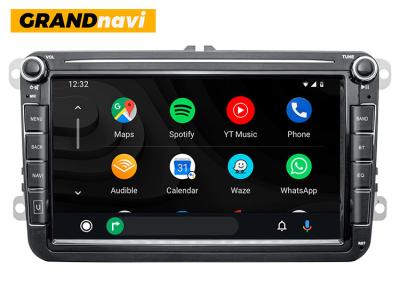 China 2 Din Vw Car Radio 8 Inch Touch Screen Car Stereo Android For Vw Skada Seat  FCC for sale