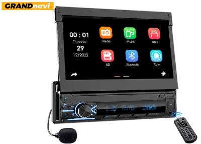 China Bedraad Carplay Single Din Car Radio Android Auto Android Mirror Link Car Stereo MP5 Te koop