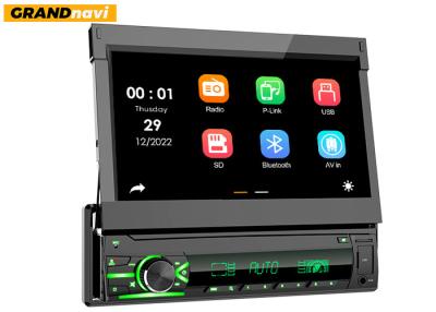 China Vertrekbare 7 inch Single Din Car Radio Android Auto Head Unit Te koop