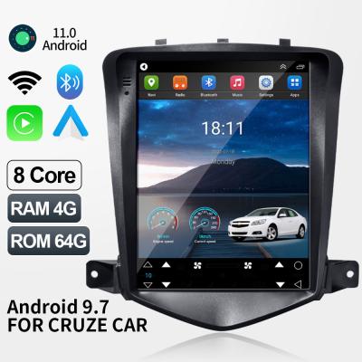 Cina touch screen d'inclusione radiofonico di 9.7inch Chevrolet Cruze Android 11 in vendita