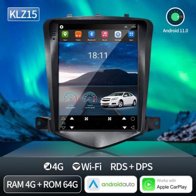 China OEM ODM 12V Chevrolet Cruze Radio IPS Tesla Screen WIFI GPS Navigation FM AM RDS Android Car Player for sale