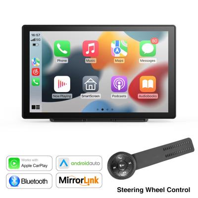 China Universal 9 Inch Portable Wireless Carplay Screen For Vw Nissan Toyota Car for sale